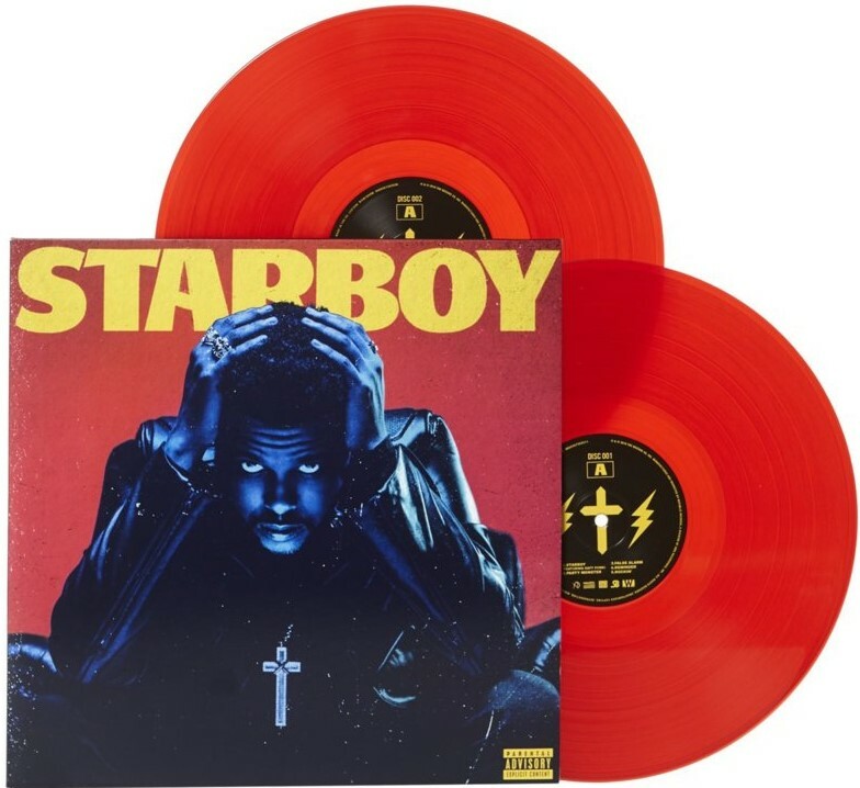 The Weeknd – Starboy (2-LP) Limited Edition Red Translucent Vinyl „Ships Now“