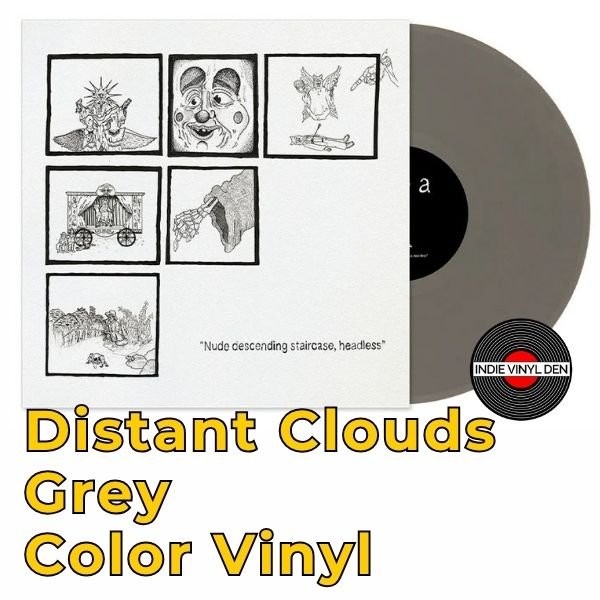 Teen Suicide – Nude descending staircase headless – Distant Clouds Grey Color