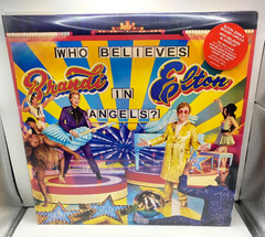 Elton John & Brandi Carlile Who Believes In Angels? Pink Spiral Indie Exclusive