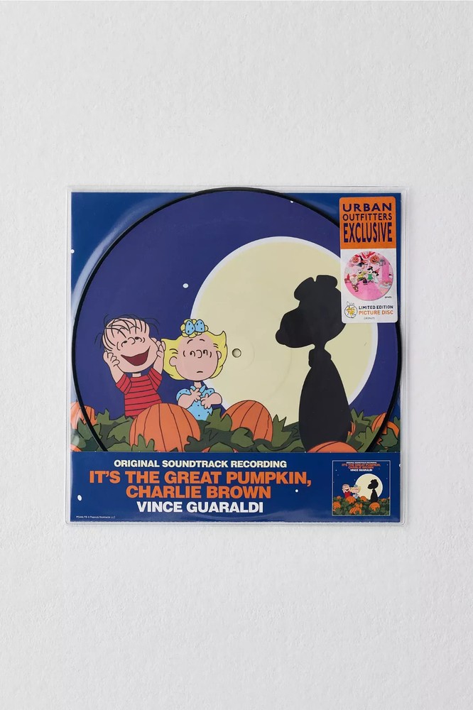 Vince Guaraldi It’s The Great Pumpkin Charlie Brown UO LP Vinyl Picture Disc New
