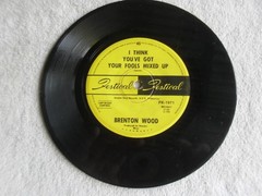 Brenton Wood Gimme Little Sign Import 7″ 45rpm record 60s R&B‎ ‎soul Diff label