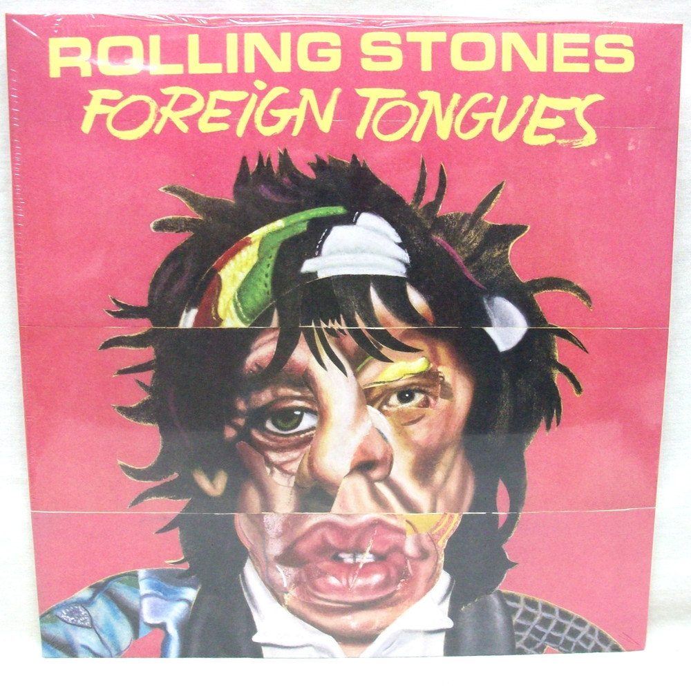 NEW & Sealed Rolling Stones „Foreign Tongues“ 2-LP 180gm Clear Vinyl Records