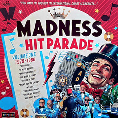 SIGNED Madness: Hit Parade 1979-2024 – Red/Blue Vinyl 4xLP Box Set + Bonus 7″