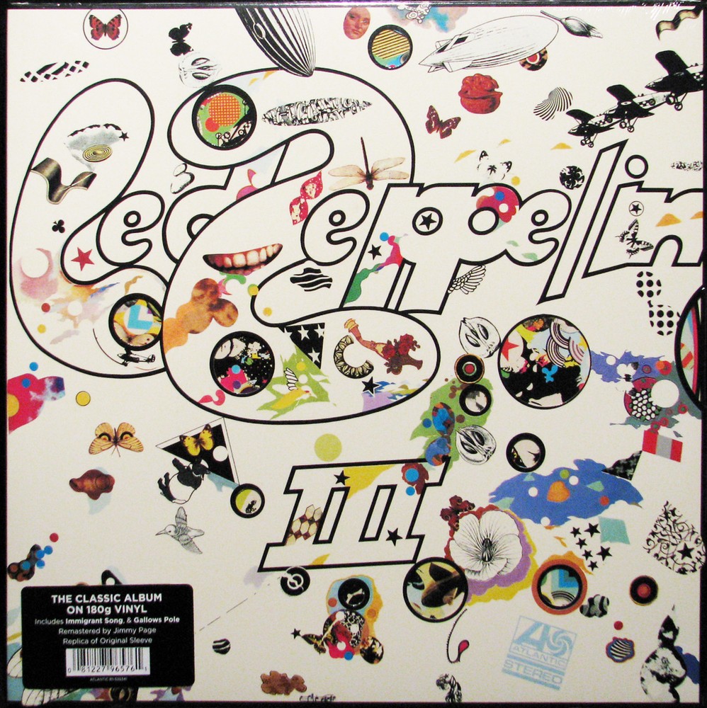 Led Zeppelin III [Current Pressing] LP Vinyl Record Album [Sealed] ( / 3 three)