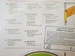 1981 MINT-UNOPENED Herbert von Karajan, Brahms Sinfonia N. 2 In Re Maggiore LP33