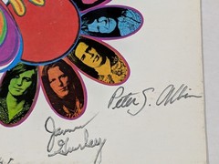Big Brother Holding Company SIGNED x 4 ORIG LP COVER ONLY Mainstream SUPER RARE