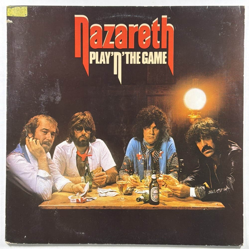 Nazareth – Play ‘N” The Game LP Vertigo 6370 418 EX Netherlands 1976 Insert