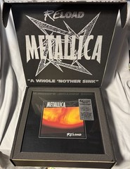 LP METALLICA ReLoad (5LPs BOX SET/15CDs/4DVDs/10 PICKS/BOOK ETC) NEW MINT SEALED