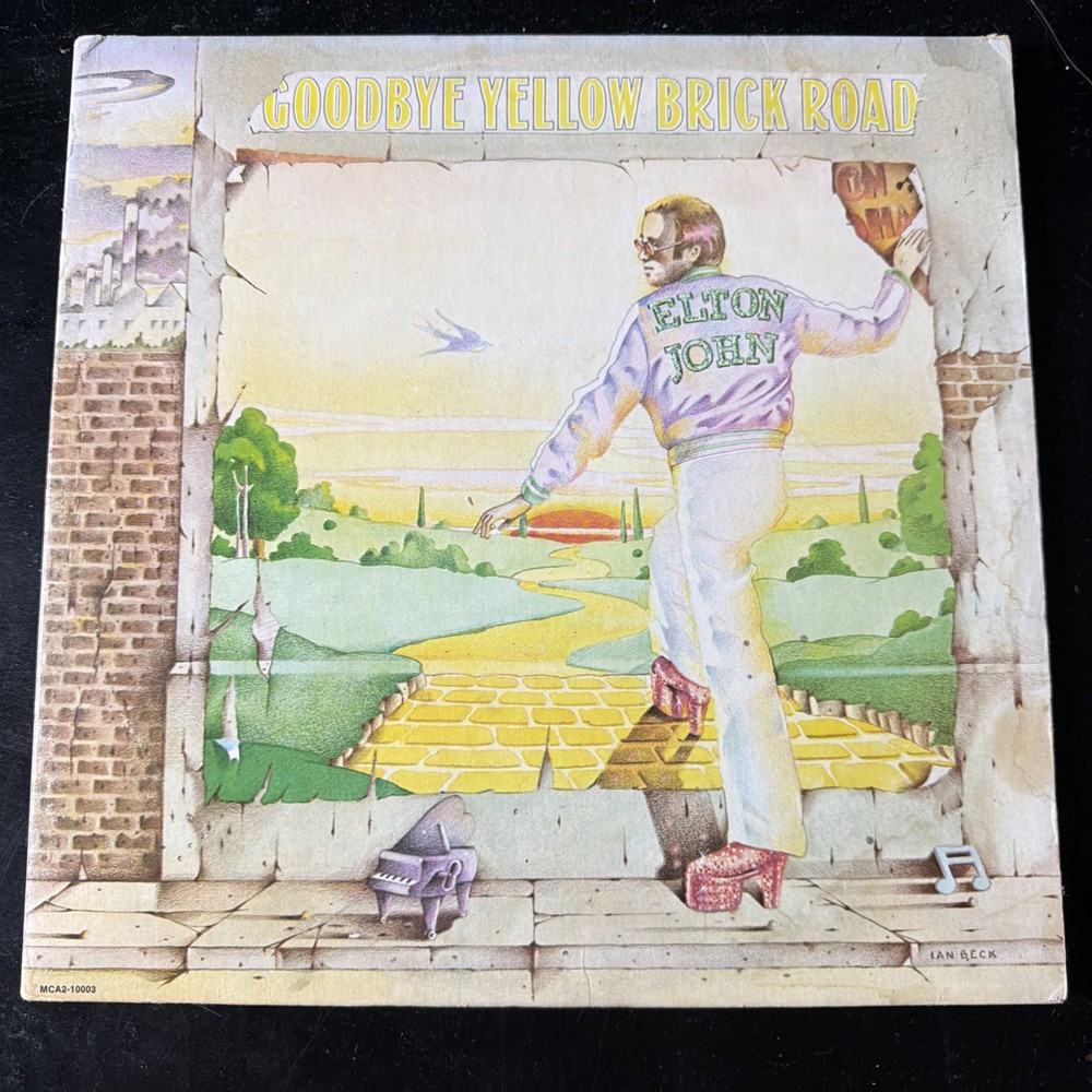 Elton John – Goodbye Yellow Brick Road – MCA2-10003 – 1973 – Vinyl 2LP