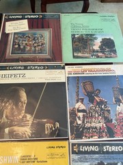 RCA Living Stereo Shaded Dog LP Lot 20+ Records Heifetz Reiner Munch Red Seal
