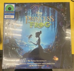 Randy Newman The Princess and the Frog Vinyl LP [Disney, Pop, Soundtrack] Green
