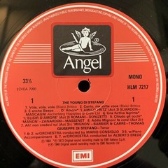 GIUSEPPE DI STEFANO – The Young… – EMI RLS 756 UK 2LP