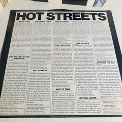 Columbia 1978 Chicago Hot Streets Gatefold Vinyl LP Record