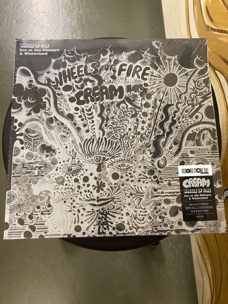 New „Wheels on Fire: LIVE AT THE FILLMORE & WINTERLAND“ 3-LP Set CREAM RSD 2026