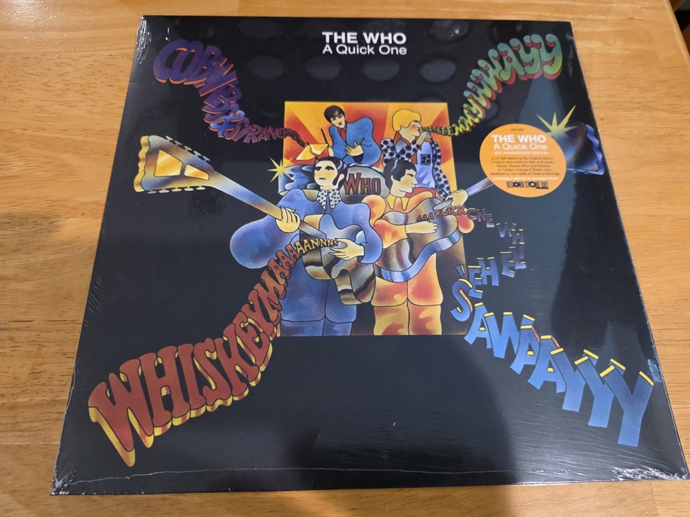 The Who A Quick One Polydor 2020 Rock Sealed Black Vinyl LP