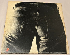 The Rolling Stones Sticky Fingers Real Zipper Andy Warhol Cover Vintage Vinyl
