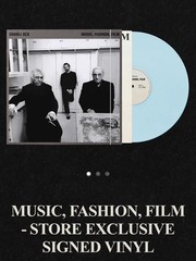 CHARLI XCX Music, Fashion, Film SIGNED Store Exclusive Blue Vinyl LP PRESALE
