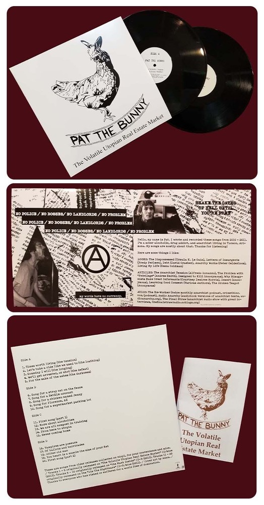 NEW Pat The Bunny VINYL The Volatile Utopian Real Estate Market Ramshackle Glory