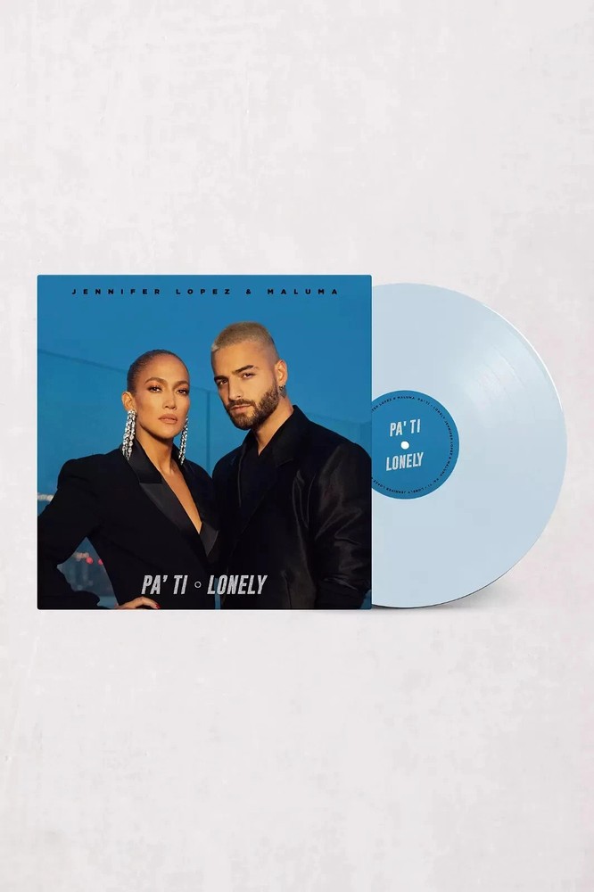 Jennifer Lopez Maluma Pa Ti Lonely 12″ EP LP SEALED Urban Outfitters CLEAR VINYL