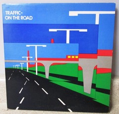 TRAFFIC “ON THE ROAD” LP ISLAND RECORDS SMAS-9336 1973 (GATEFOLD) W/ERROR