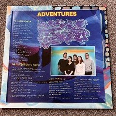 Adventures – Supersonic Home – Run For Cover Records – Starburst Coloured Vinyl