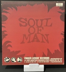Soul Of Man – The Drum / Acid Punch 12″ VG+ 2002 Finger Lickin‘ Breakbeat