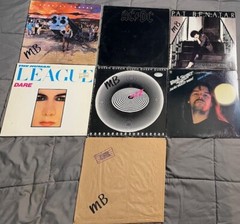 Vintage Rock n Roll Vinyl Records LP’s Various Artist Qty Discount Free Shipping