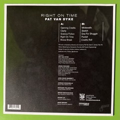 Pat Van Dyke – Right On Time LP 2015 US Sealed Hip Hop Germany Vinyl Jakarta New