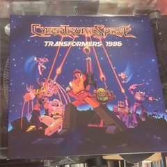 Cybertronic Spree – Transformers 1986 Pink/White Colored Vinyl LP Enjoy ETR104