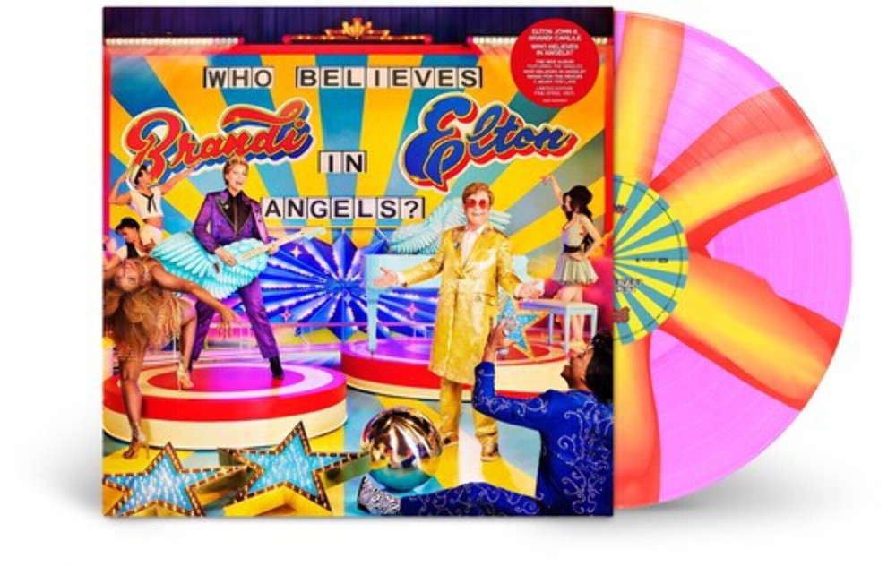 Elton John & Brandi Carlile – Who Believes In Angels? [Pink & Orange Vinyl]