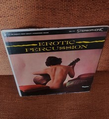Erotic Percussion Vinyl Cheesecake vintage drums african world music sensual