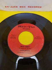 Edwin Starr Back Street 7″ Vinyl Single Record 1966 Ric -Tic Records N. Soul