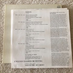 PHILIPS 6769 059 2LP Haydn: Violin Concerto, Salvatore Accardo