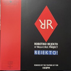 ROBOTIKO REJEKTO: Rejekto! (Black/Red Splatter LP) Maxi-Single- ZYX Music- IMP.