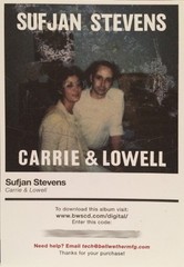 Sufjan Stevens – Carrie & Lowell – FOLK *NEW*