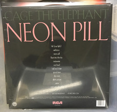 Cage the Elephant Neon Pill Sweetart Signed Sleeve Colored Vinyl LP Sealed NEW