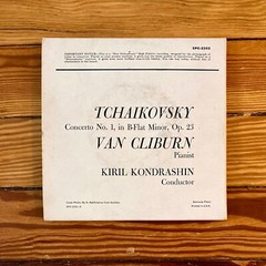 Tchaikovsky: Concerto No. 1 3x 7″ Vinyl EP Tri-Fold Jacket 1958 RCA Red Seal VG+