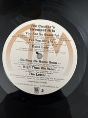 Joe Cocker’s Greatest Hits 1977 A&M SP-4670 VG