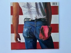 Bruce Springsteen BORN IN THE USA LP 1984 Columbia Vinyl Record sleave lyrics
