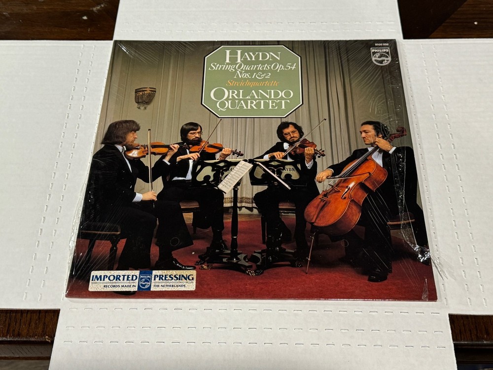 Haydn- String Quartets- Orlando Quartet- LP 1981 Philips Netherlands