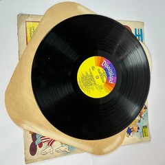 Lot of 4 Vintage Disney and Smurf Records