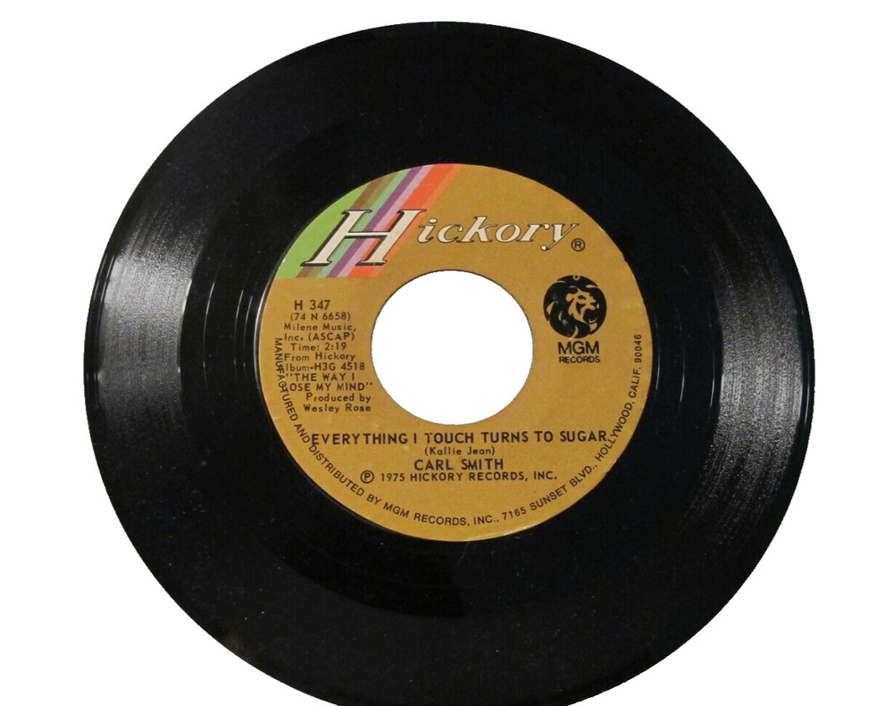 45 RECORD – CARL SMITH – LOST HIGHWAY