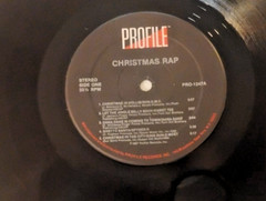 Christmas Rap — Various Artists | Profile Records, 1987 | Vinyl LP | PRO-1247