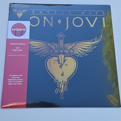 Bon Jovi „Greatest Hits“ Limited Edition Tiger Eye LP 10 HITS 2024 New