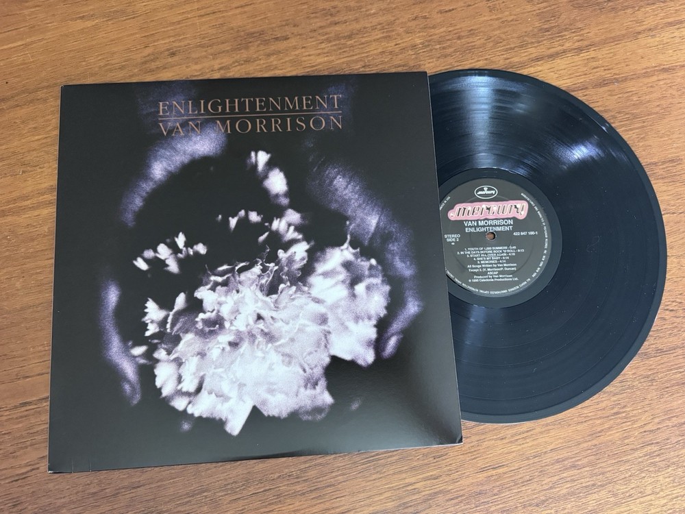 VAN MORRISON Enlightenment 1990 Mercury LP 422 847 100-1 EXC/EXC+ w/lyric sleeve