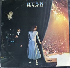 Rush Exit…Stage Left 2-LP Record Live Prog Rock 1981 Geddy Lee Neil Peart