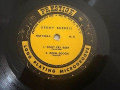 Kenny Burrell LP ~ Prestige 7088 ~ W.50th NYC DG RVG ~ Mono ~ Tommy Flanagan