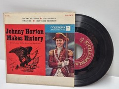 COUNTRY JOHNNY HORTON „MAKES HISTORY VOLUME 1 „45 EP 7“ RECORD & PICTURE SLEEVE