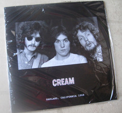 CREAM „OAKLAND CALIFORNIA 1968“ NEW/SEALED LIVE CONCERT LP clapton