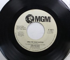 Rock Promo 45 Judi Pulver – Sing For Your Supper / Statler Hilton On Mgm